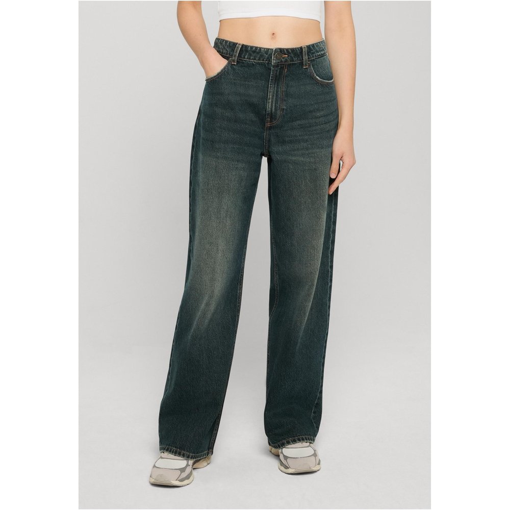 Urban Classics - Regular Wide Leg Jeans Wide leg trousers - Blue